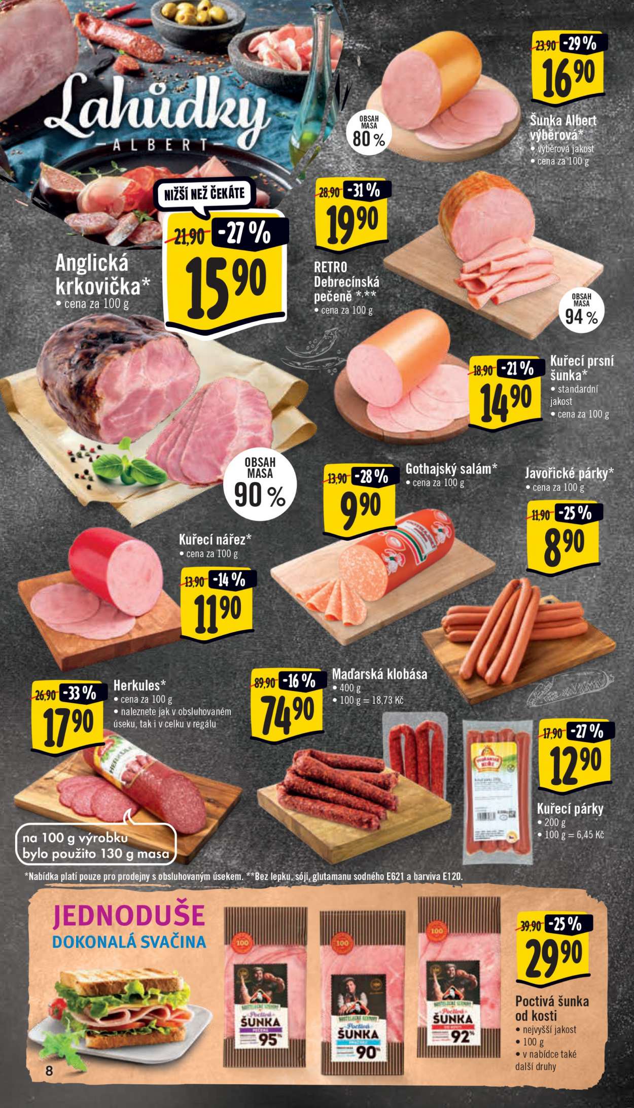 Leták Albert Supermarket - 31.3.2021 - 6.4.2021. Strana 8