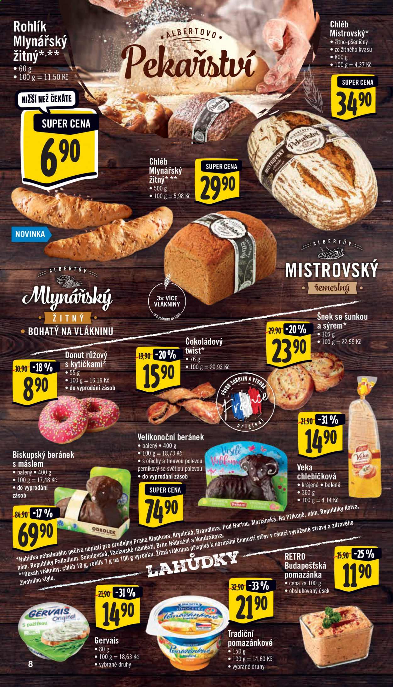Leták Albert Supermarket - 31.3.2021 - 6.4.2021. Strana 8