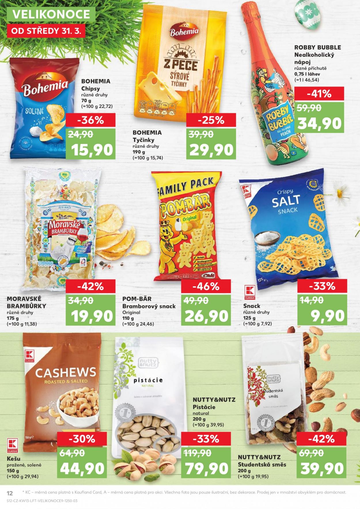 Leták Kaufland - 31.3.2021 - 4.4.2021. Strana 12