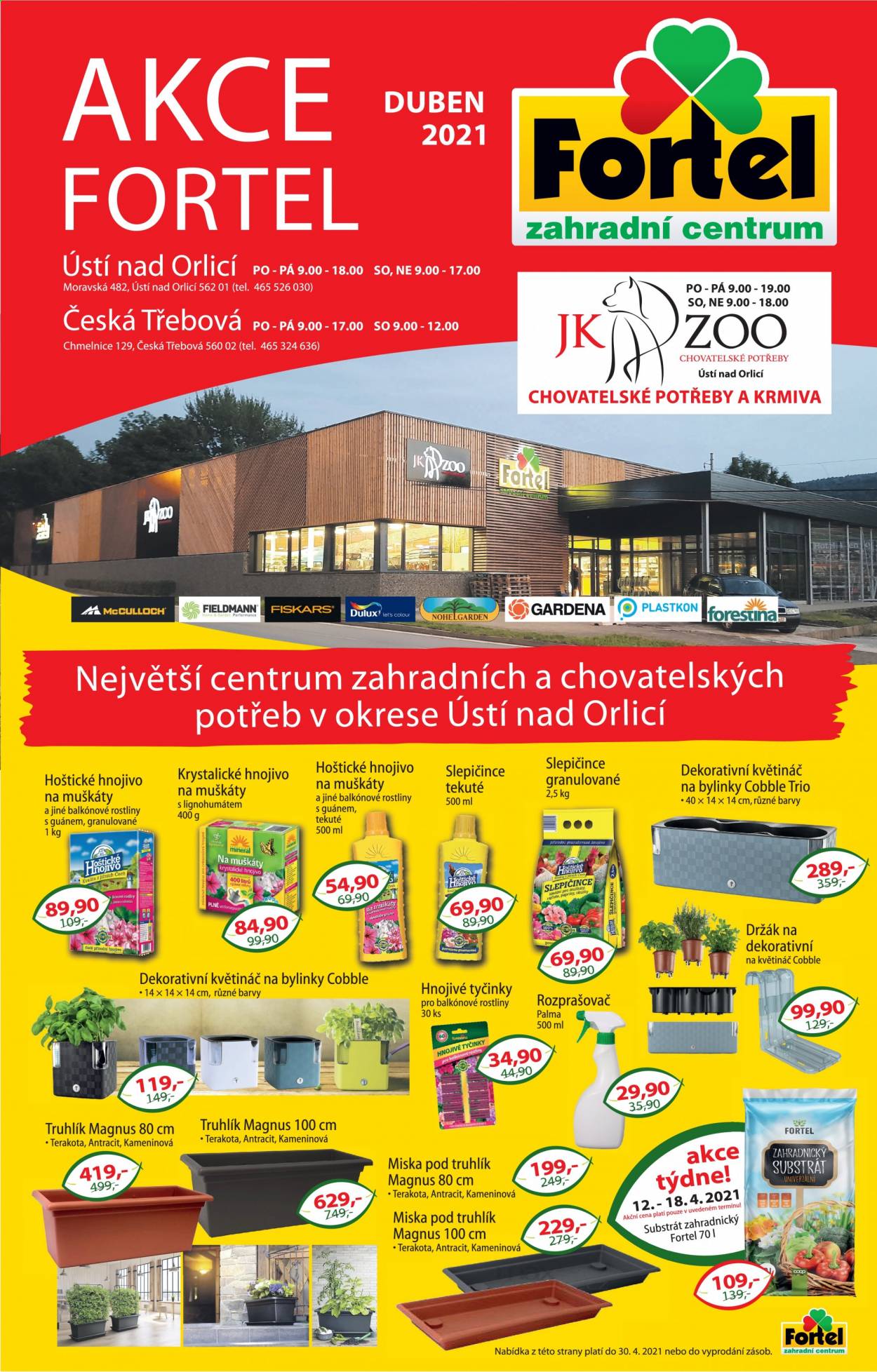 Leták Konzum - 1.4.2021 - 30.4.2021. Strana 1
