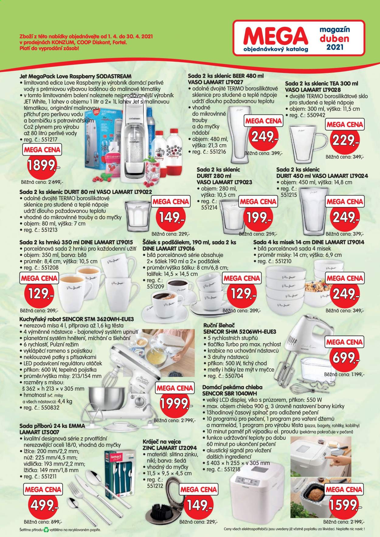 Leták Konzum - 1.4.2021 - 30.4.2021. Strana 3