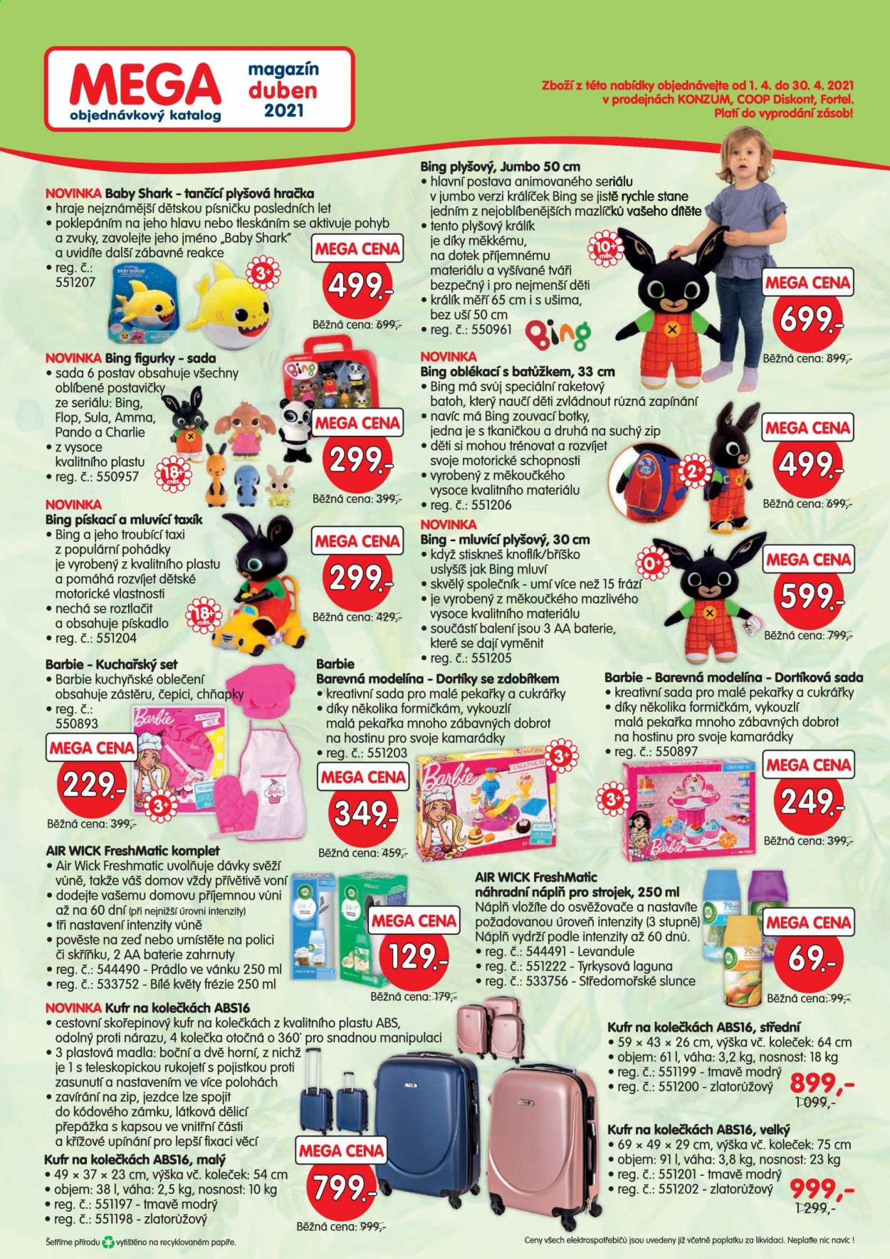 Leták Konzum - 1.4.2021 - 30.4.2021. Strana 6