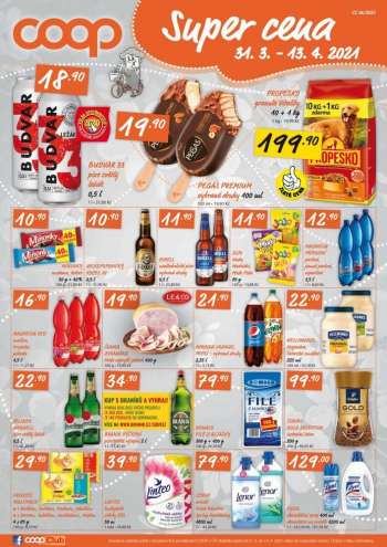Leták coop TUTY - 31.3.2021 - 13.4.2021.