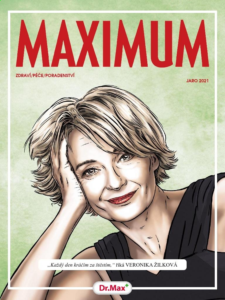 Leták Dr. Max. Strana 1