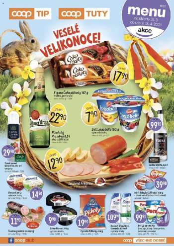 Leták coop TUTY - 31.3.2021 - 13.4.2021.