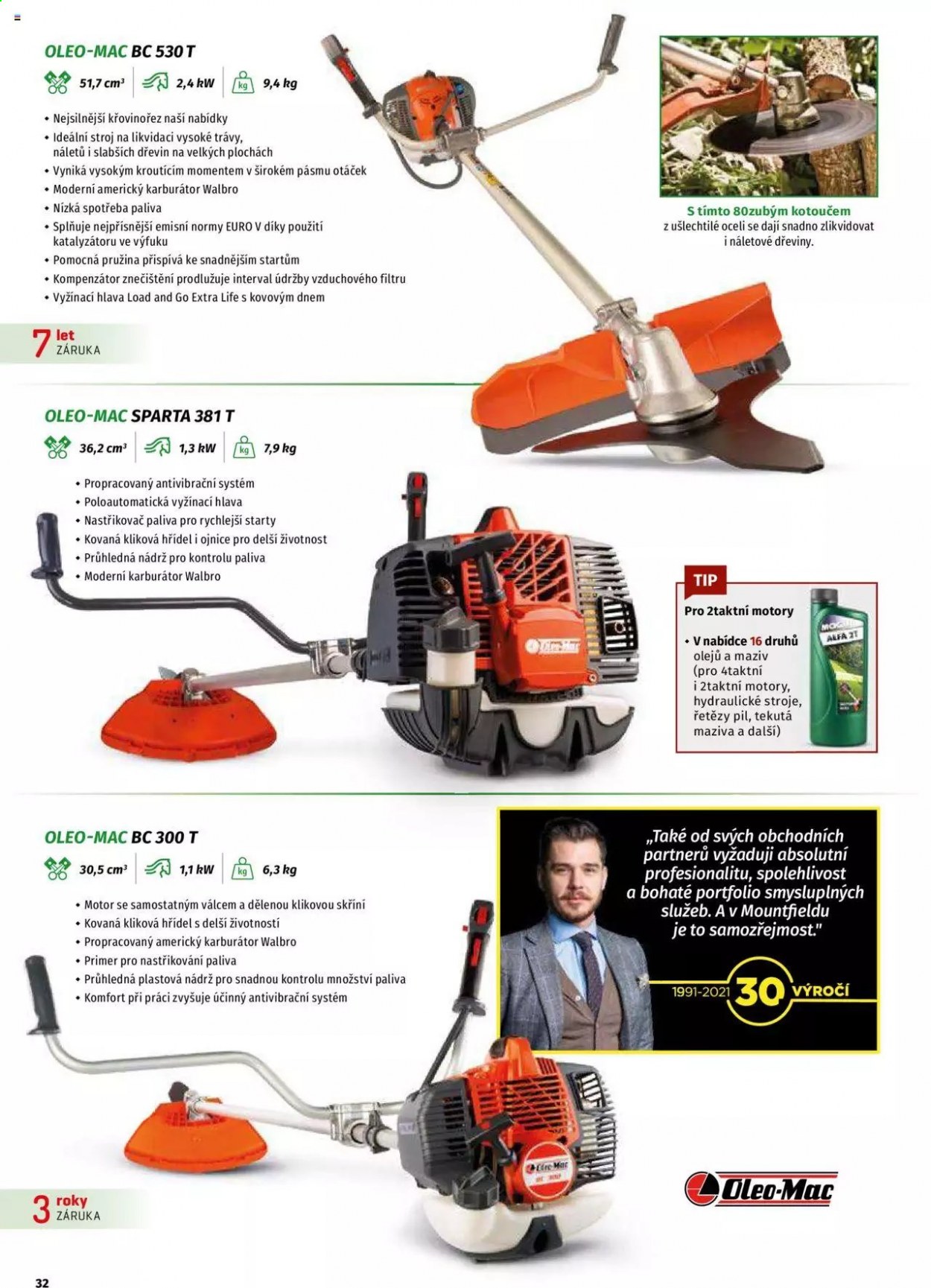 Leták Mountfield. Strana 32