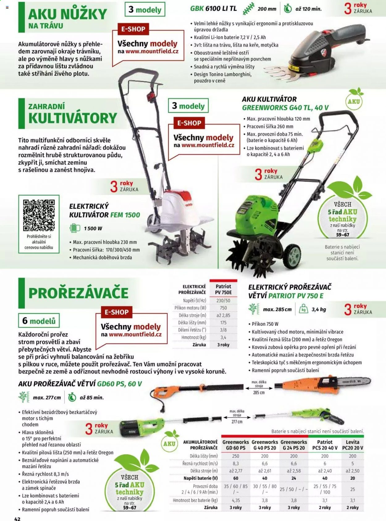 Leták Mountfield. Strana 42