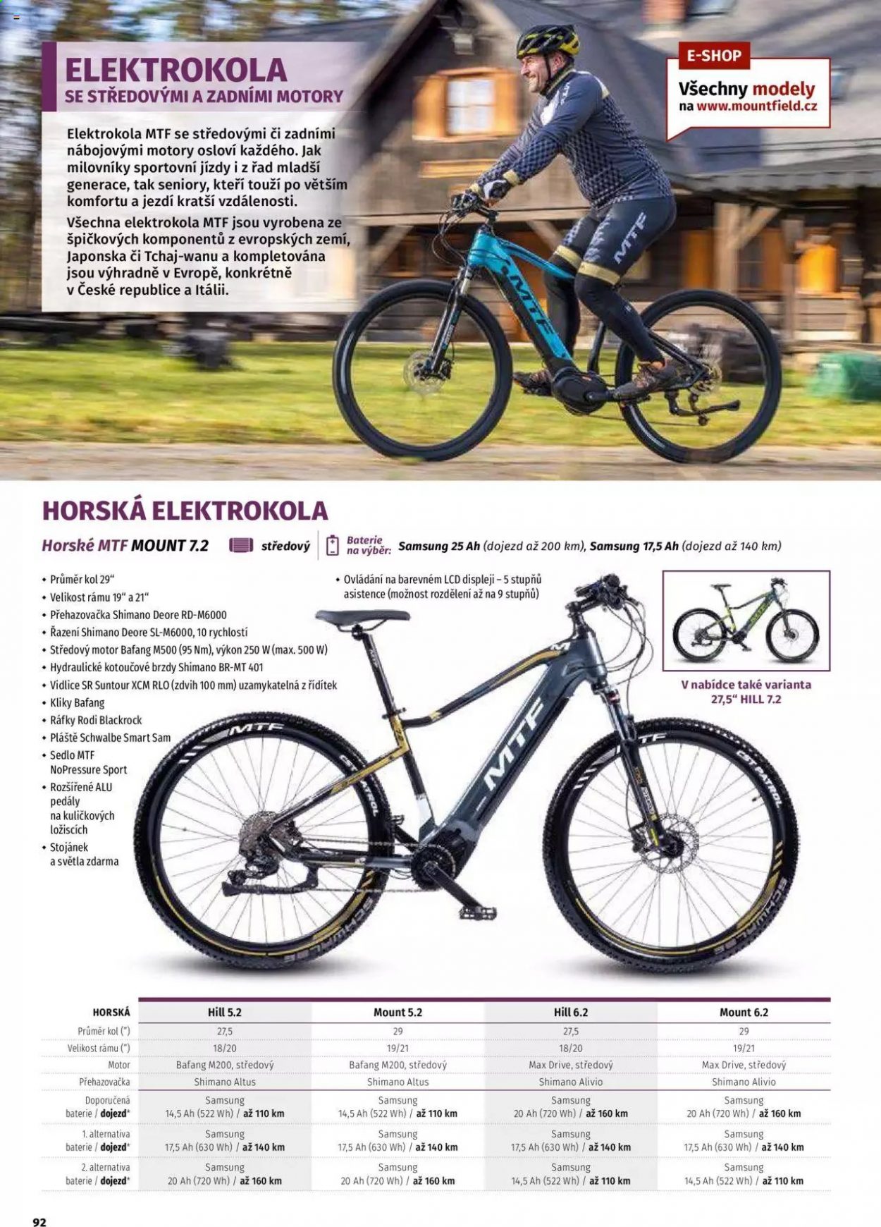 Leták Mountfield. Strana 92
