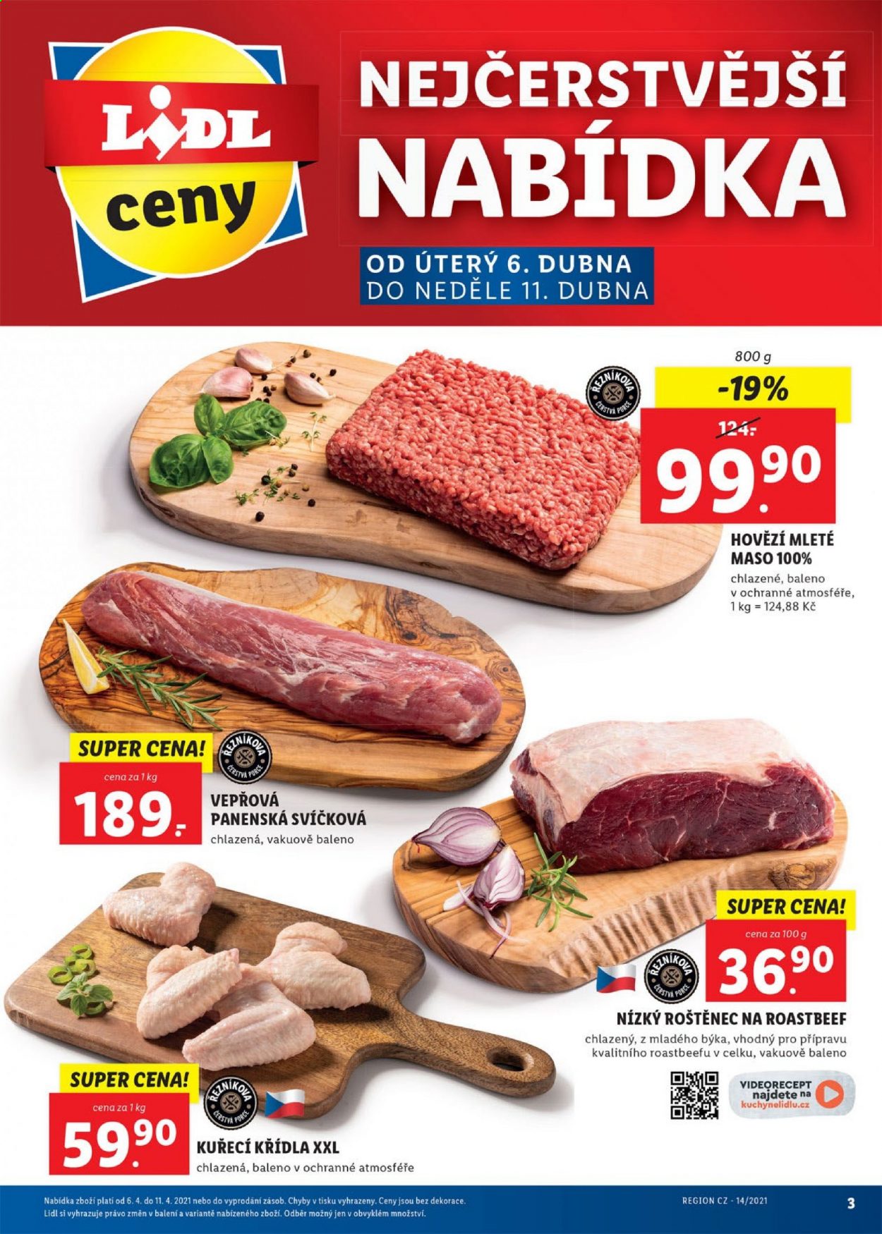 Leták Lidl - 6.4.2021 - 11.4.2021. Strana 3