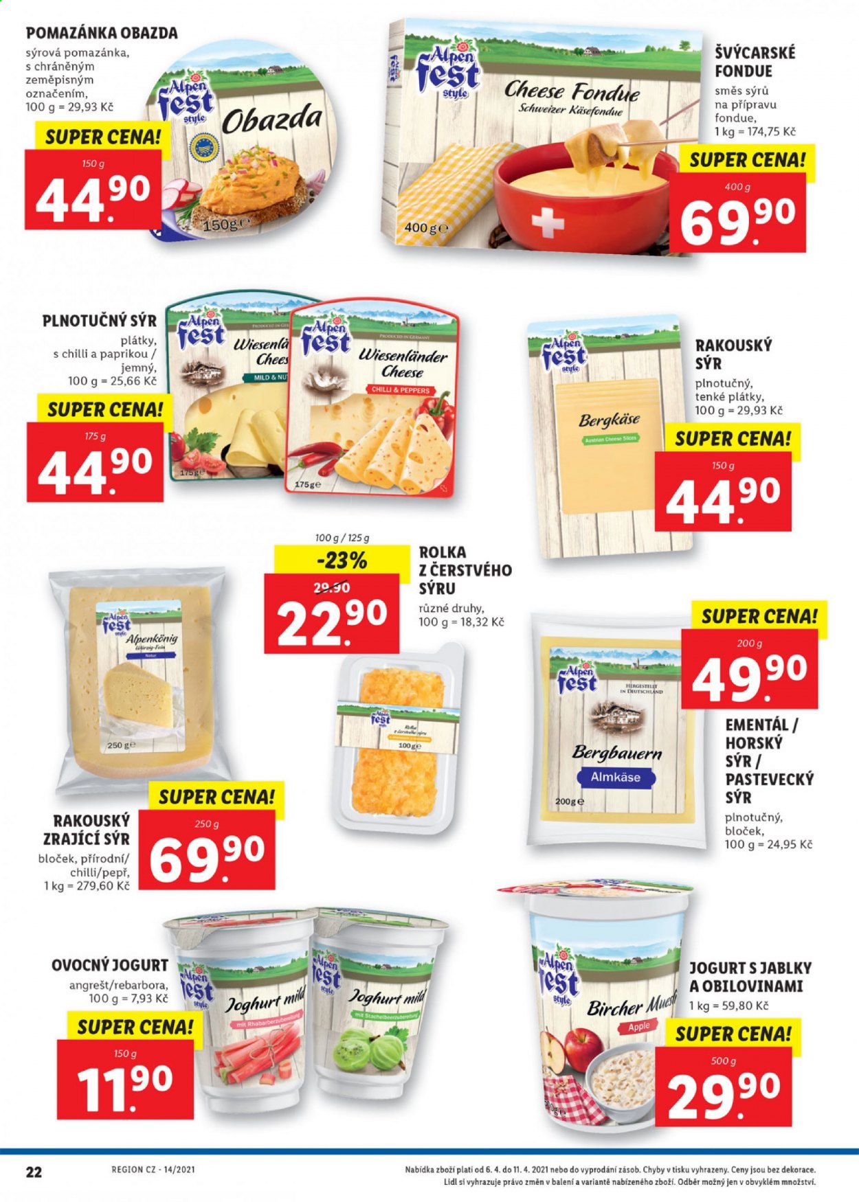 Leták Lidl - 6.4.2021 - 11.4.2021. Strana 22