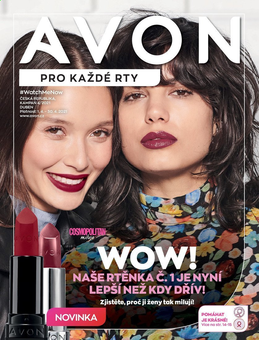 Leták AVON - 1.4.2021 - 30.4.2021. Strana 1