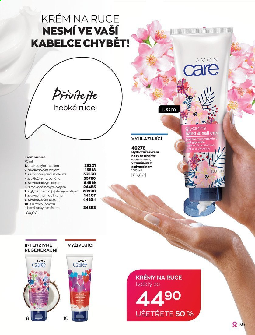 Leták AVON - 1.4.2021 - 30.4.2021. Strana 39