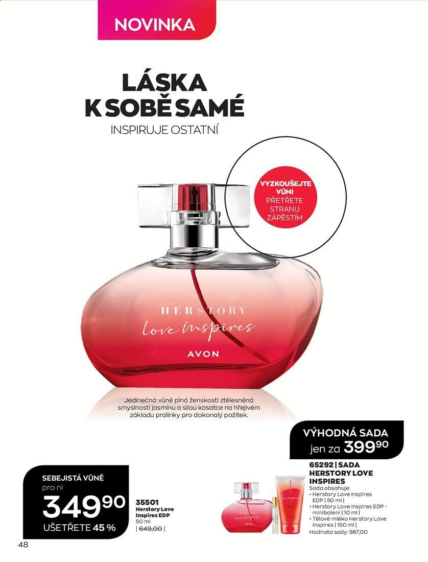 Leták AVON - 1.4.2021 - 30.4.2021. Strana 48