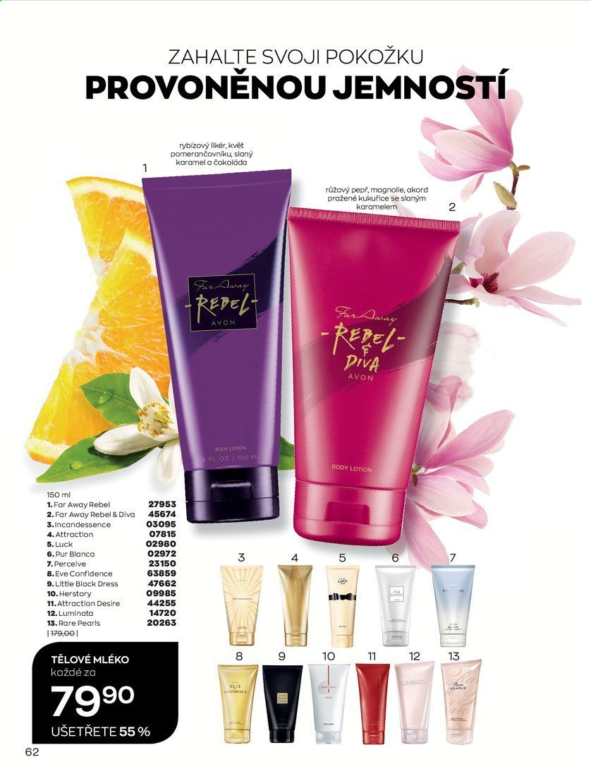 Leták AVON - 1.4.2021 - 30.4.2021. Strana 62