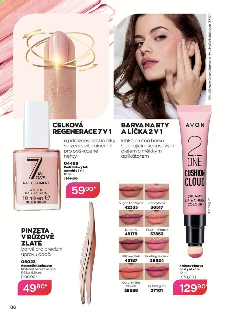 Leták AVON - 1.4.2021 - 30.4.2021. Strana 86