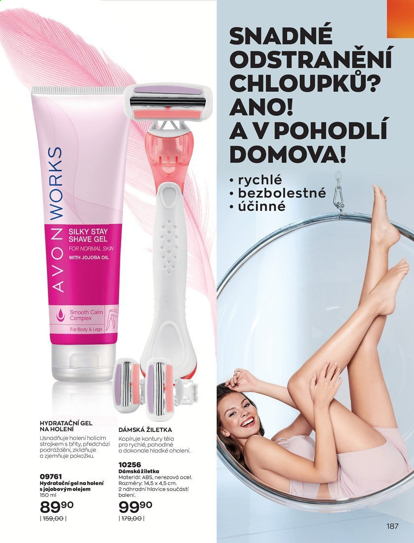 Leták AVON - 1.4.2021 - 30.4.2021. Strana 187