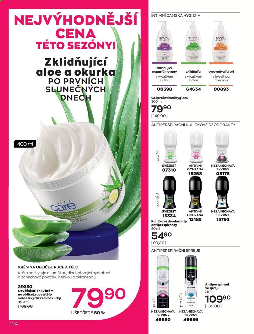 Leták AVON - 1.4.2021 - 30.4.2021. Strana 194
