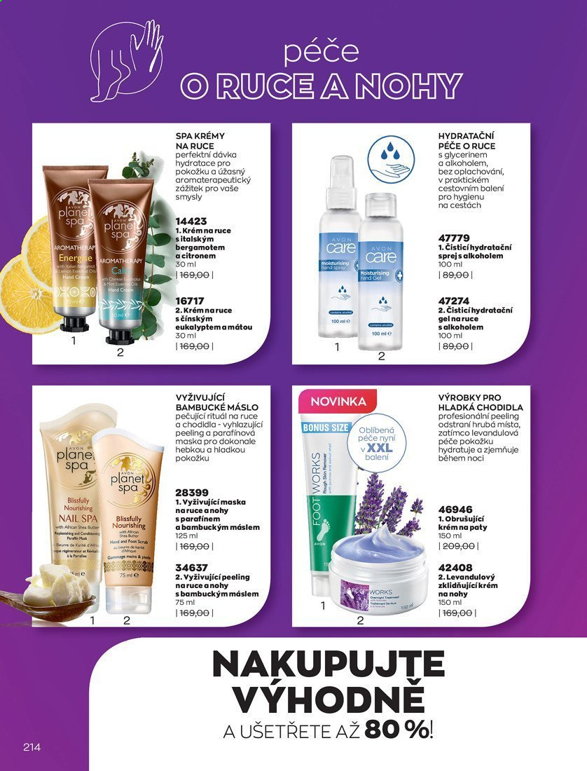 Leták AVON - 1.4.2021 - 30.4.2021. Strana 214