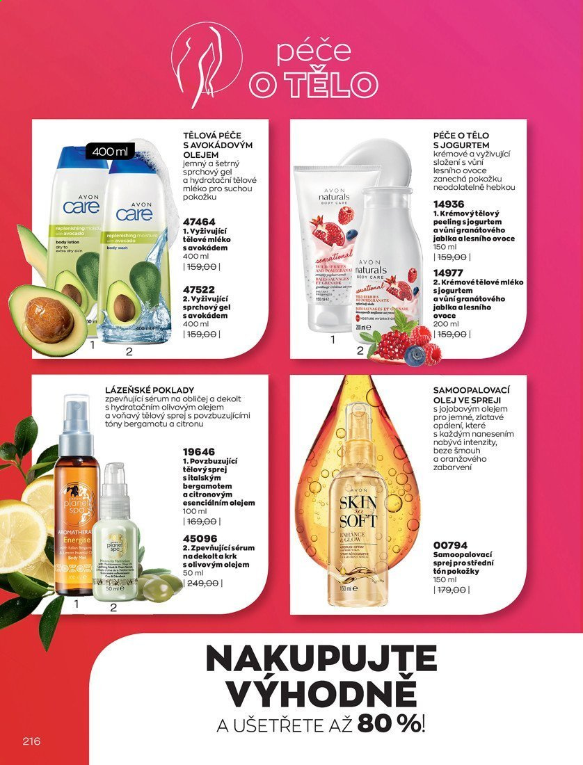 Leták AVON - 1.4.2021 - 30.4.2021. Strana 216