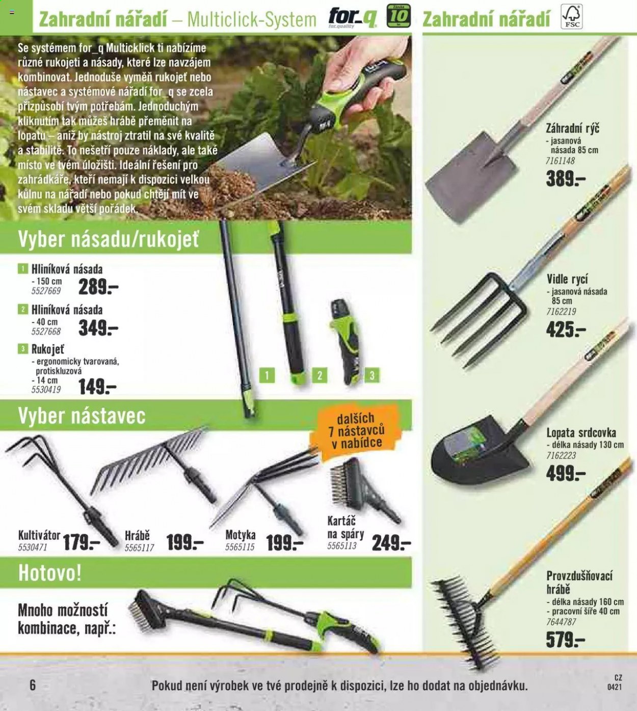 Leták HORNBACH - 29.3.2021 - 29.6.2021. Strana 6