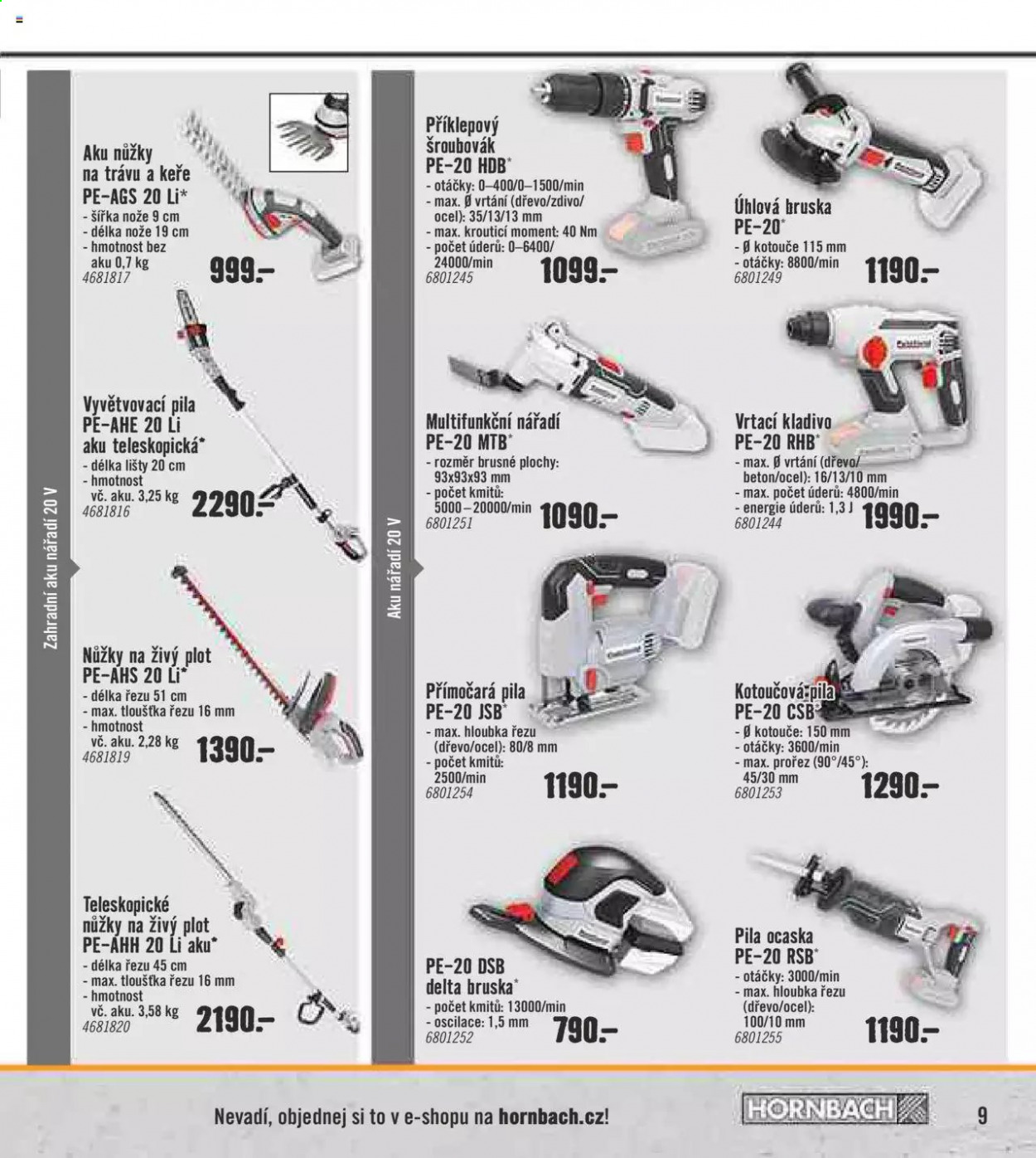 Leták HORNBACH - 29.3.2021 - 29.6.2021. Strana 9