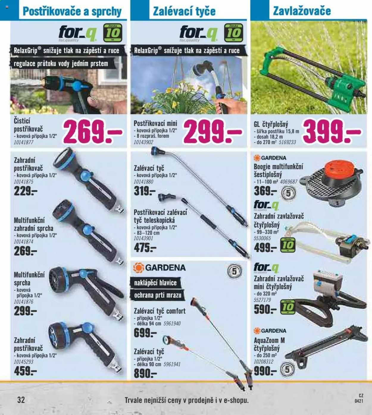 Leták HORNBACH - 29.3.2021 - 29.6.2021. Strana 32