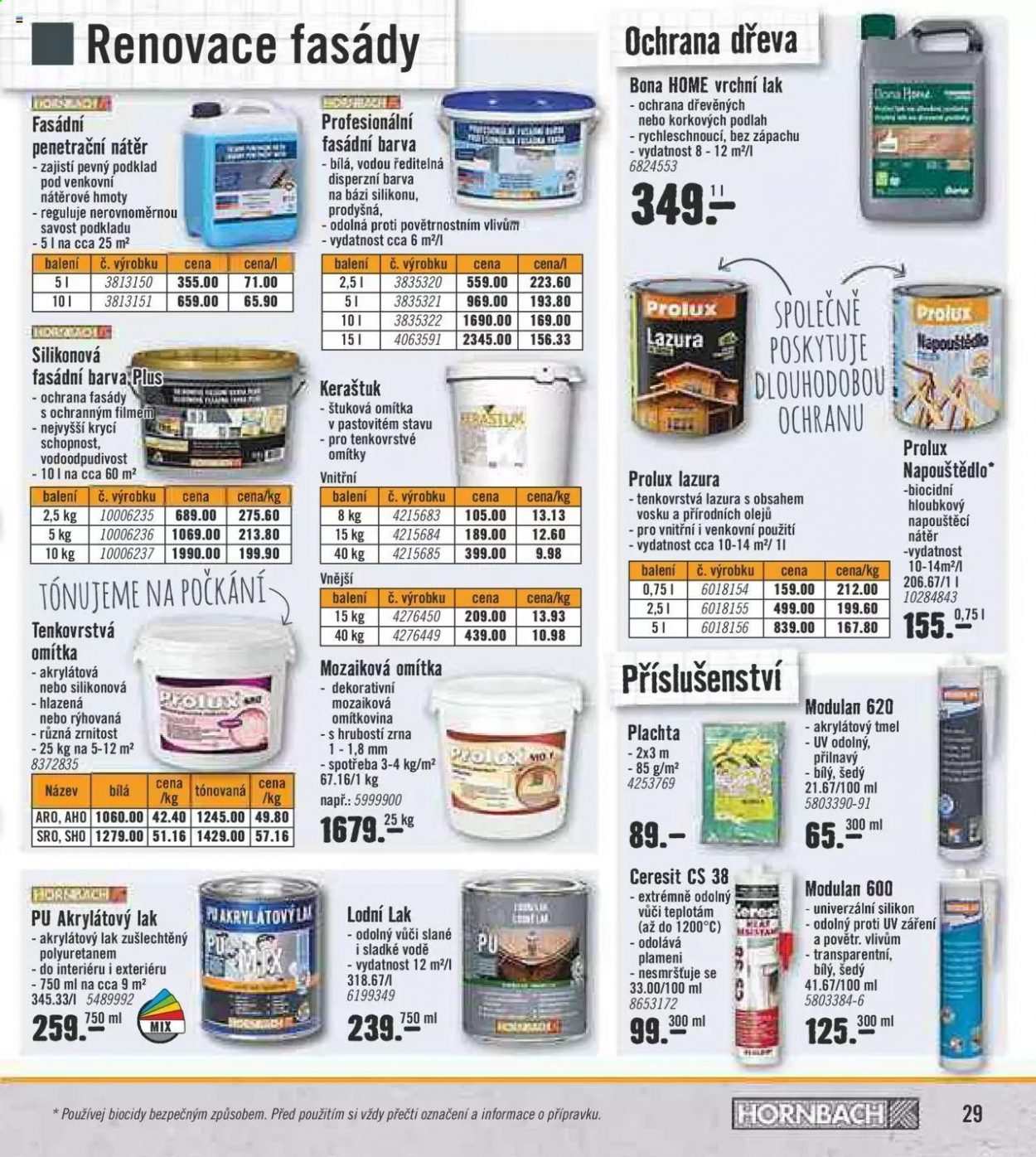 Leták HORNBACH - 8.4.2021 - 8.5.2021. Strana 29