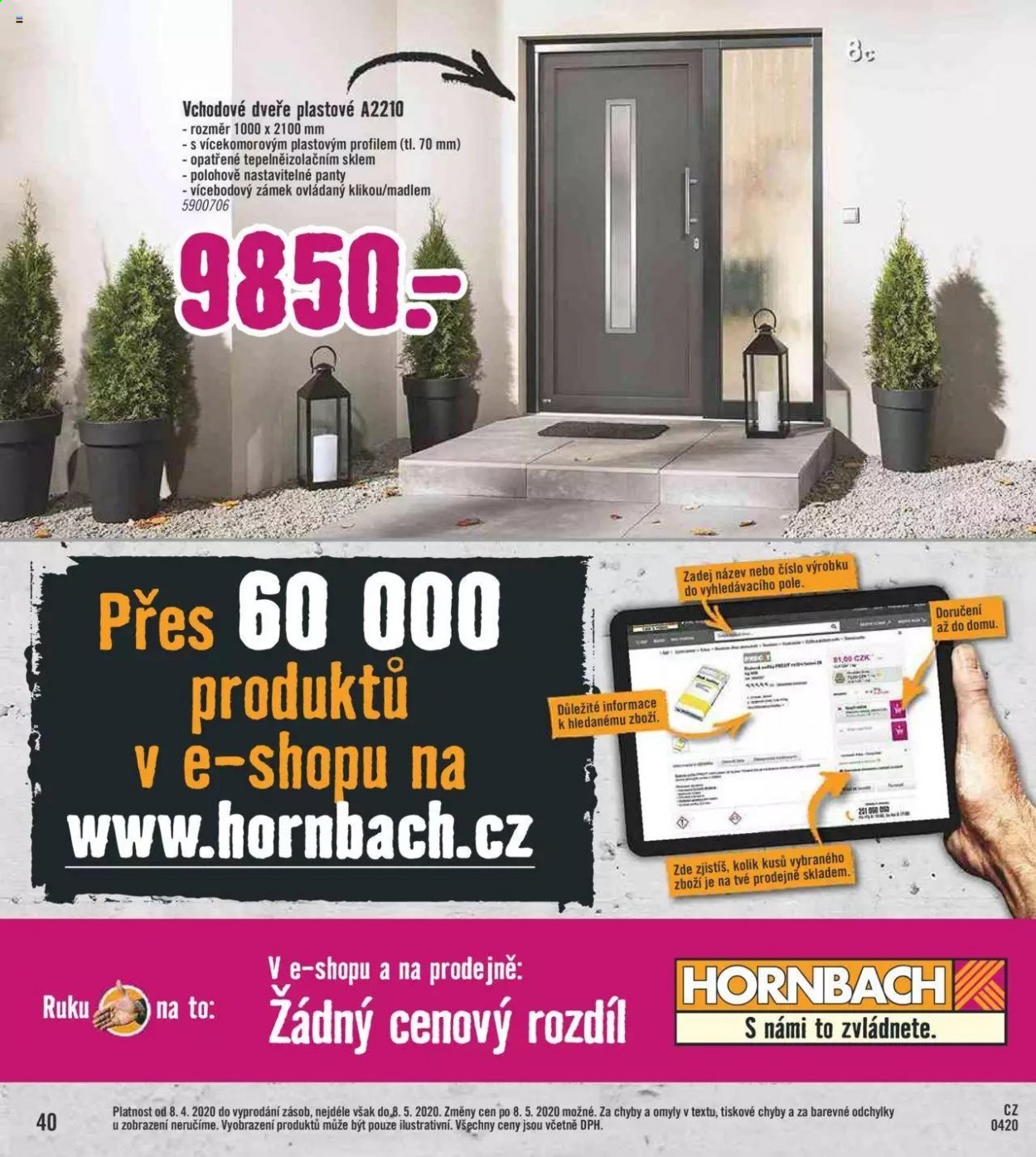 Leták HORNBACH - 8.4.2021 - 8.5.2021. Strana 40