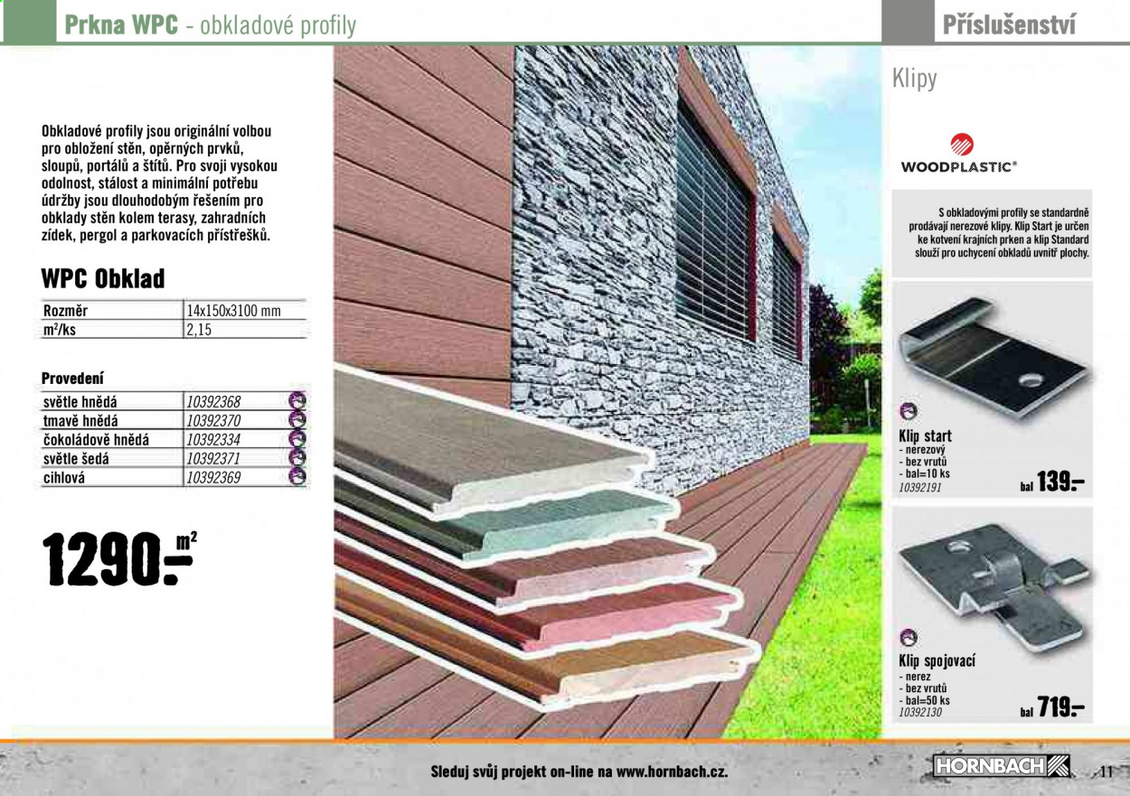 Leták HORNBACH - 19.3.2021 - 19.6.2021. Strana 11