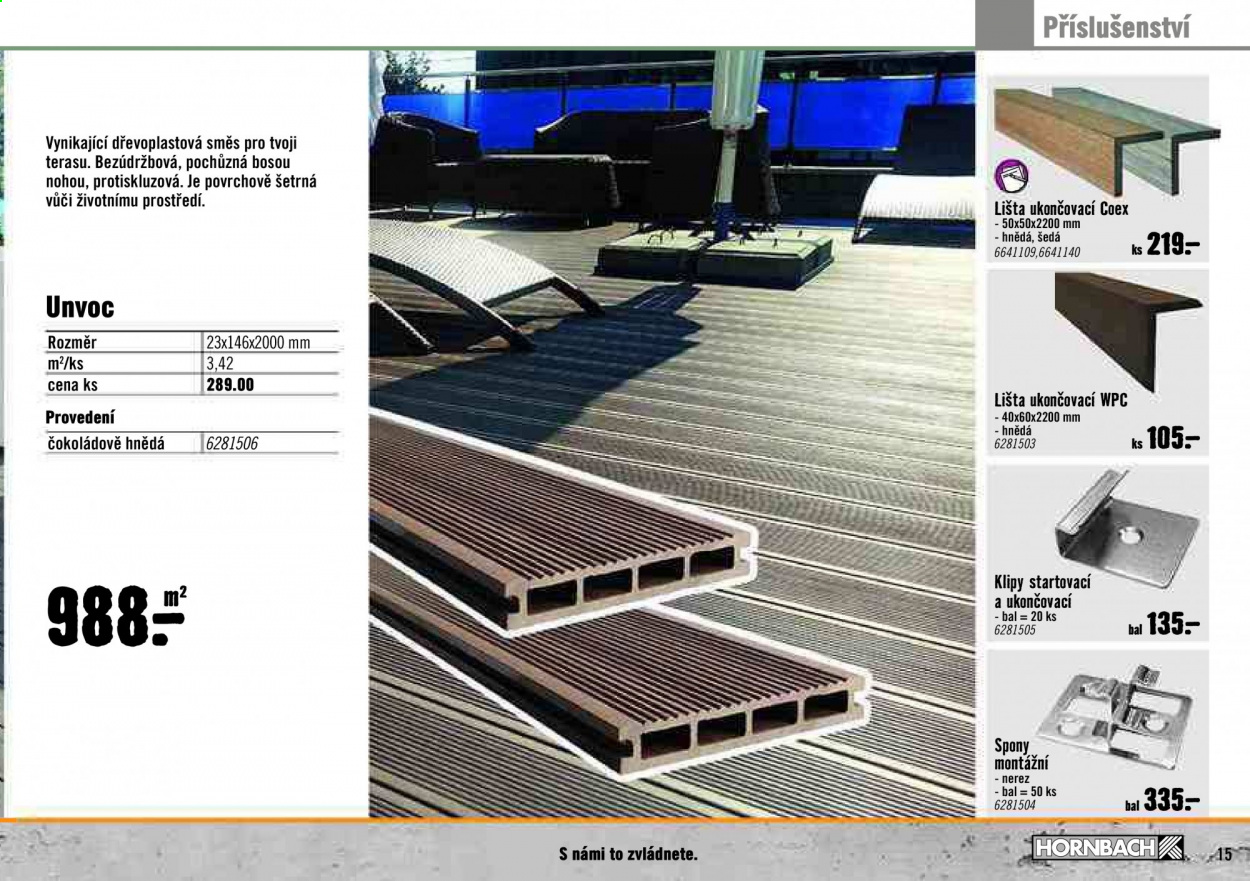 Leták HORNBACH - 19.3.2021 - 19.6.2021. Strana 15