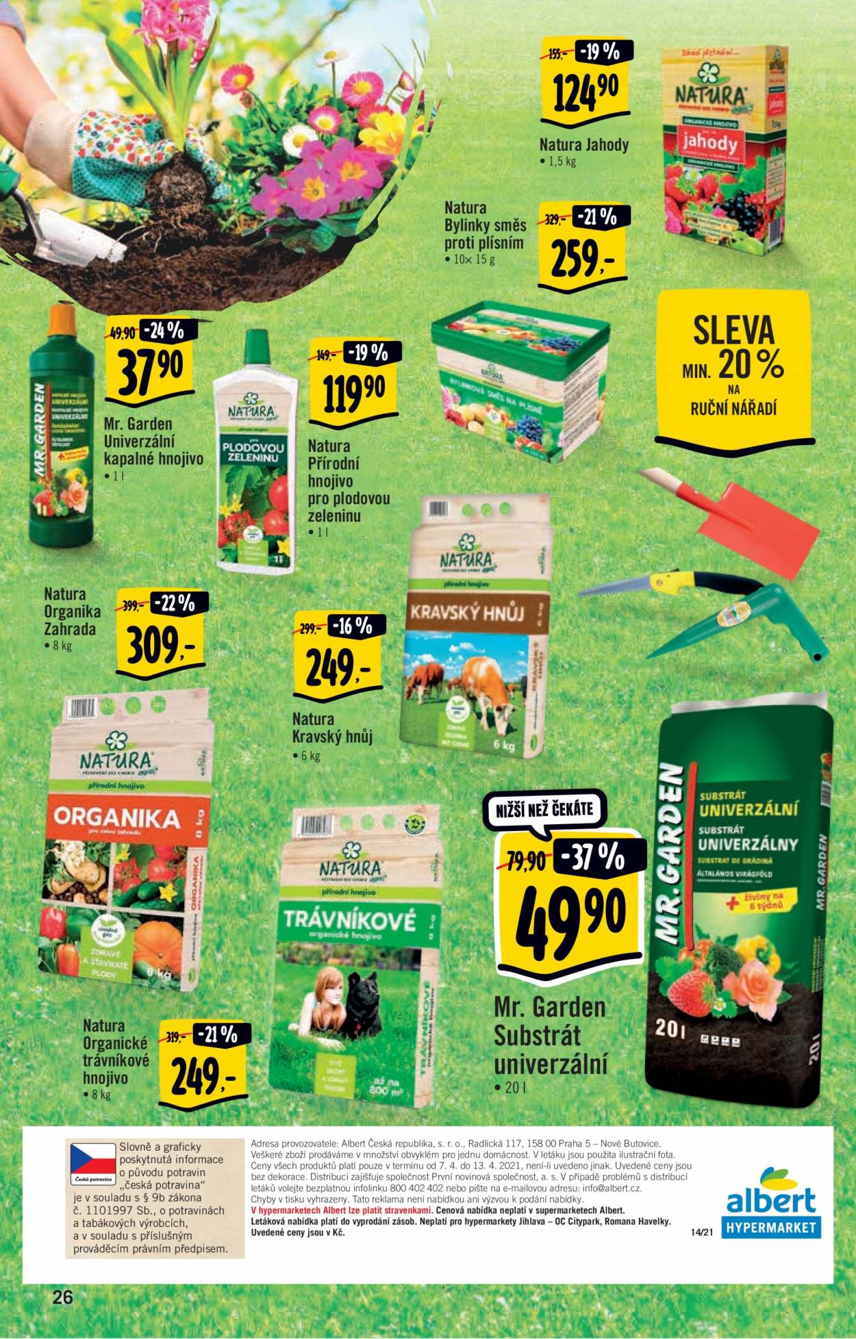 Leták Albert Hypermarket - 7.4.2021 - 13.4.2021. Strana 26