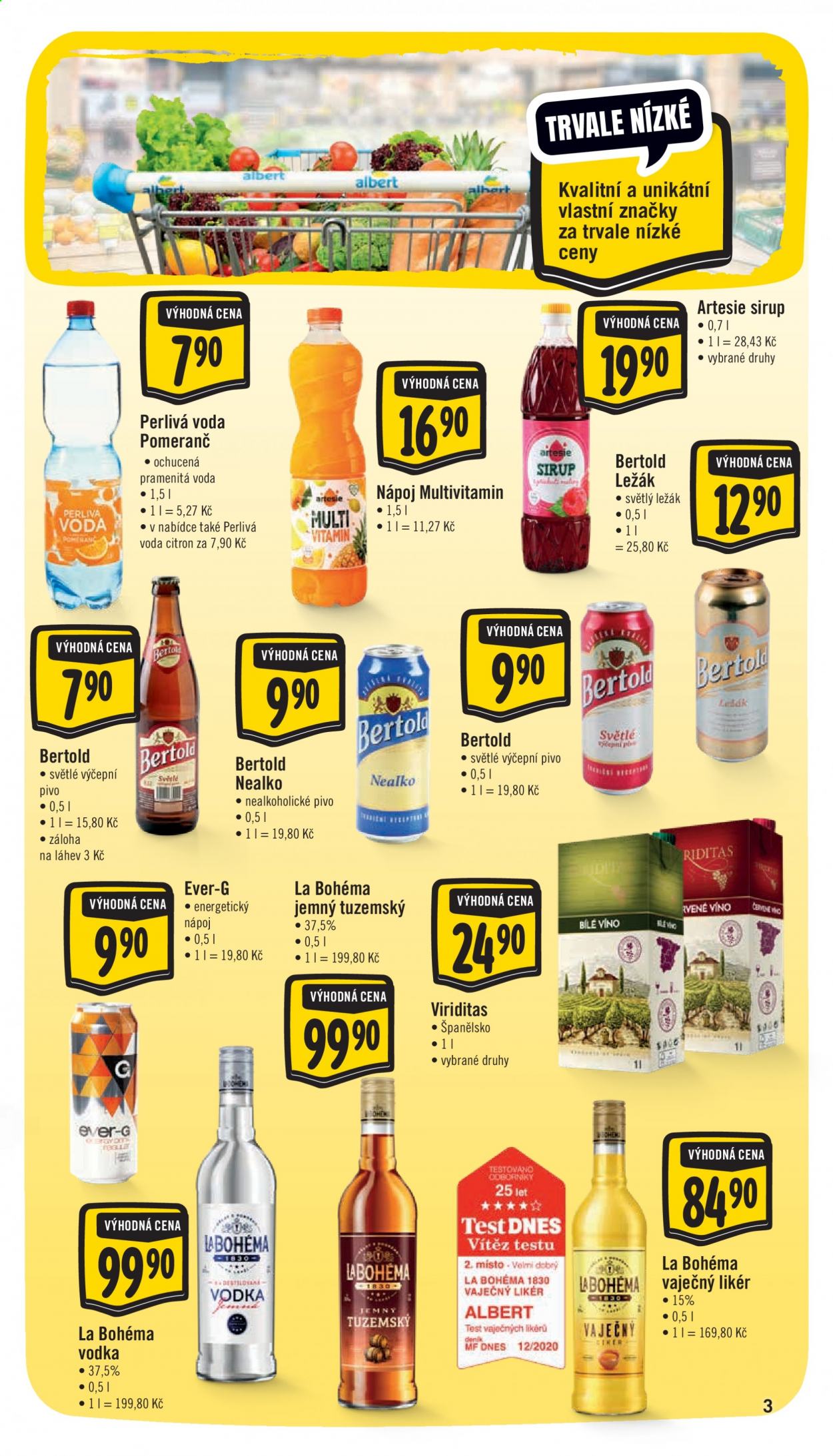Leták Albert Supermarket - 7.4.2021 - 13.4.2021. Strana 3