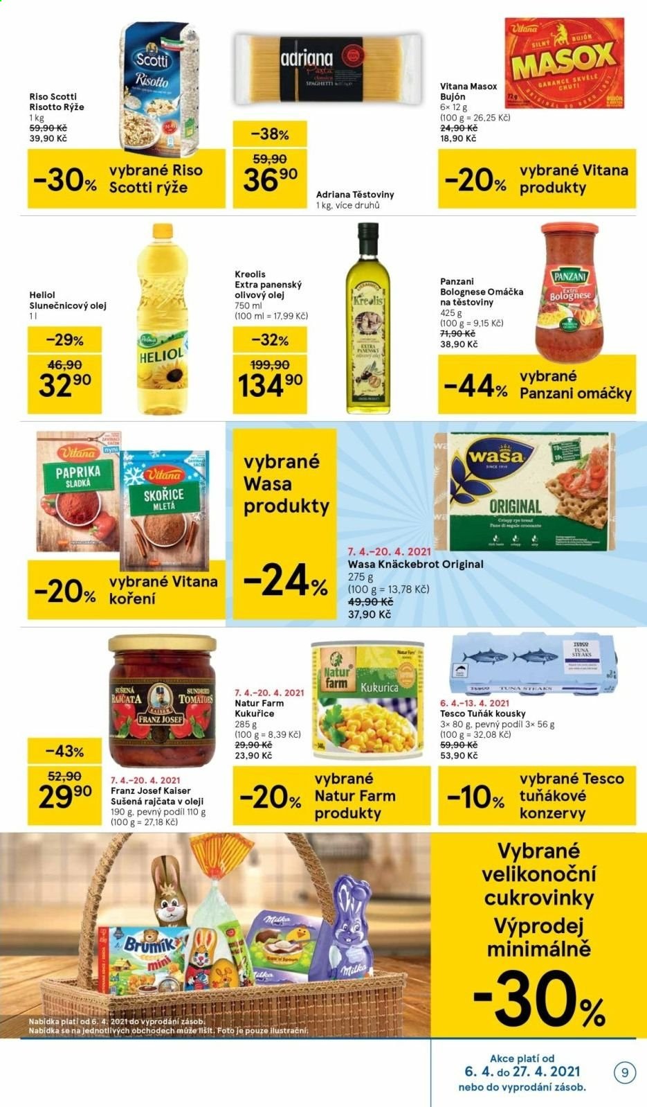 Leták TESCO - 6.4.2021 - 13.4.2021. Strana 9