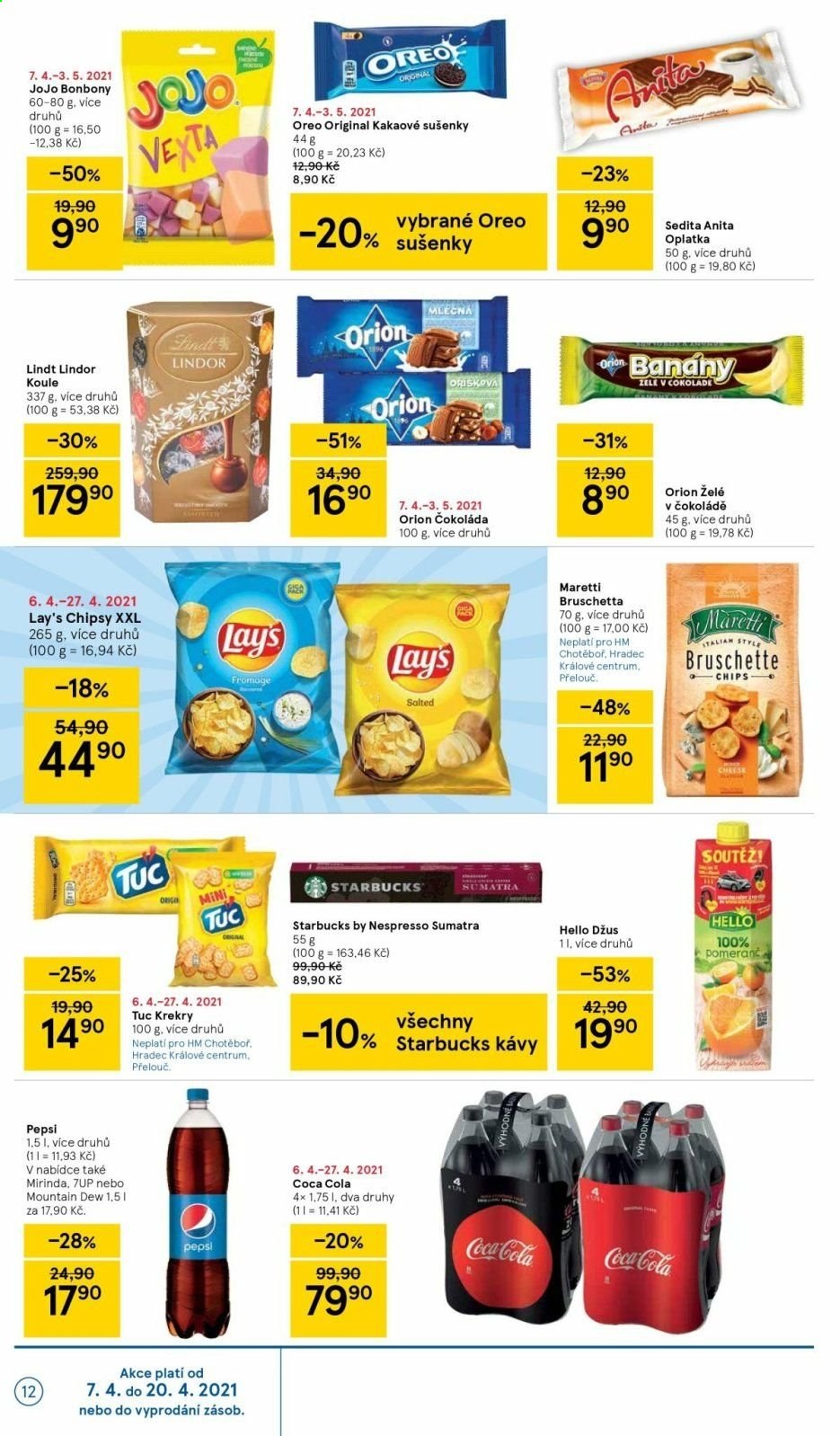 Leták TESCO - 6.4.2021 - 13.4.2021. Strana 12