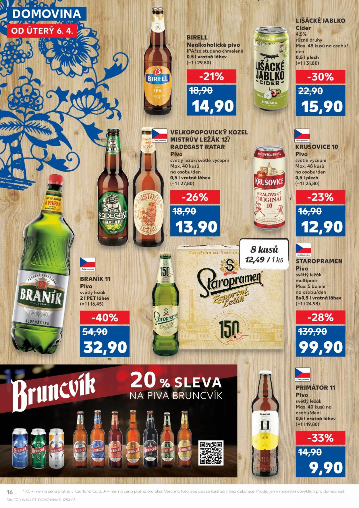 Leták Kaufland - 6.4.2021 - 13.4.2021. Strana 16