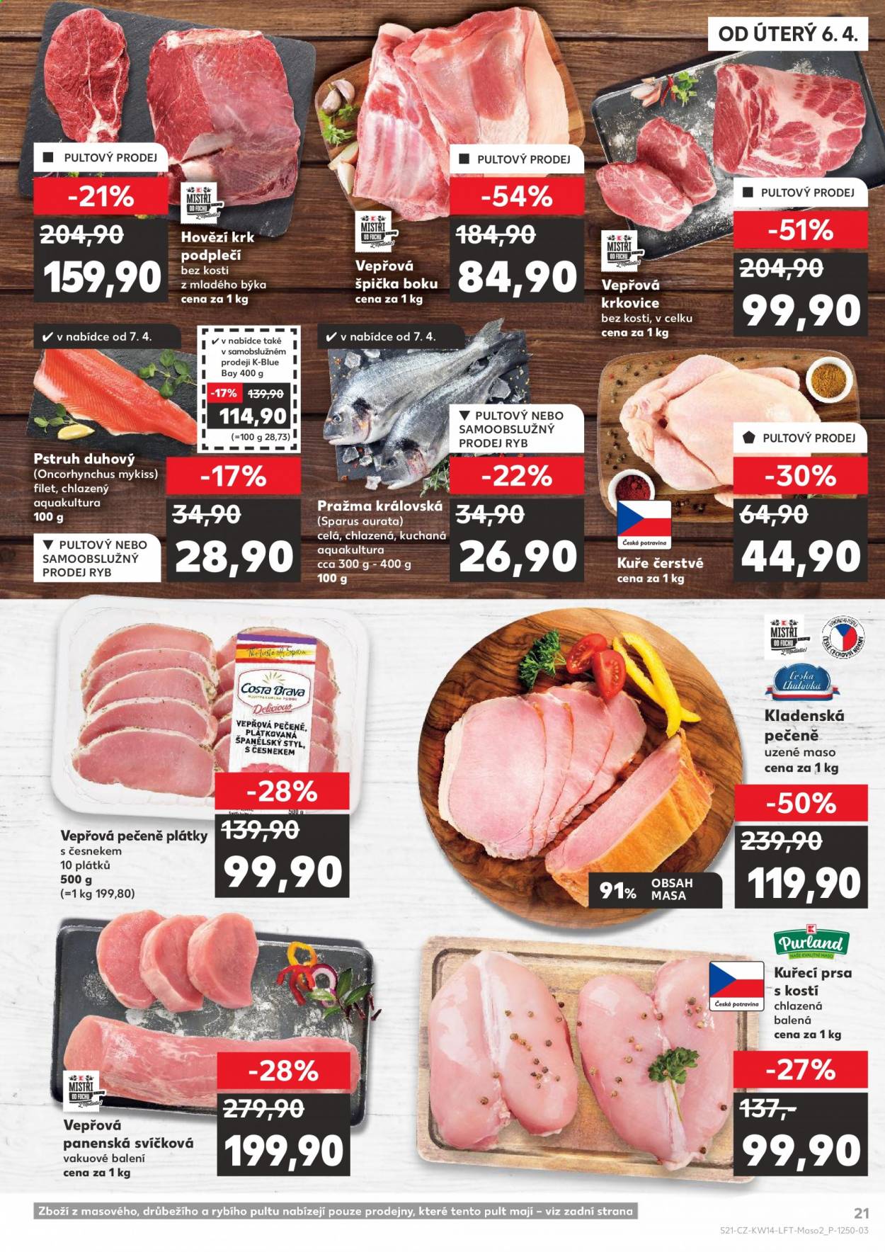 Leták Kaufland - 6.4.2021 - 13.4.2021. Strana 21