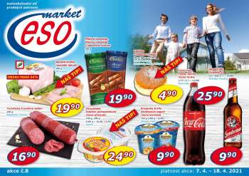 Leták ESO MARKET - 7.4.2021 - 18.4.2021.