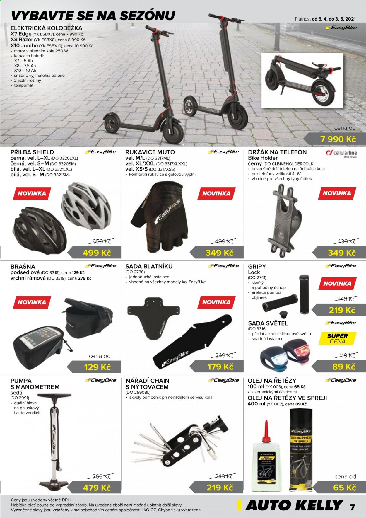Leták AUTO KELLY - 6.4.2021 - 3.5.2021. Strana 7
