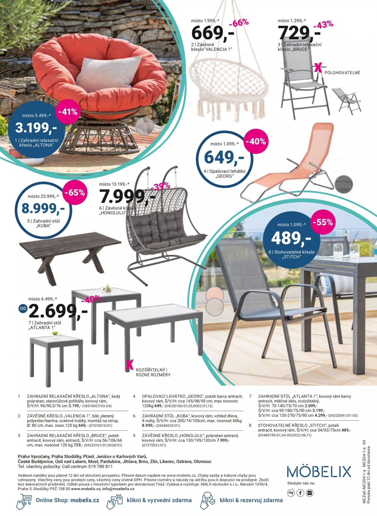 Leták MÖBELIX - 6.4.2021 - 15.4.2021. Strana 4