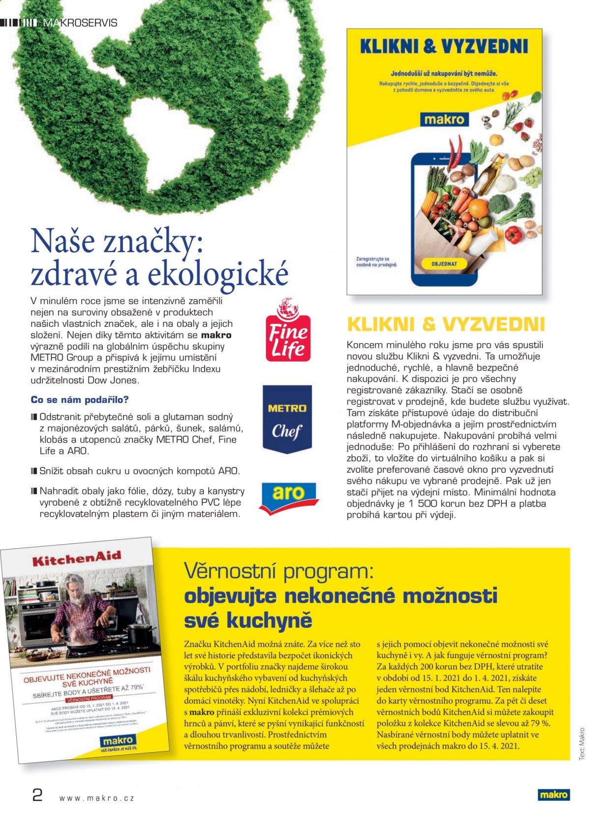 Leták MAKRO. Strana 4