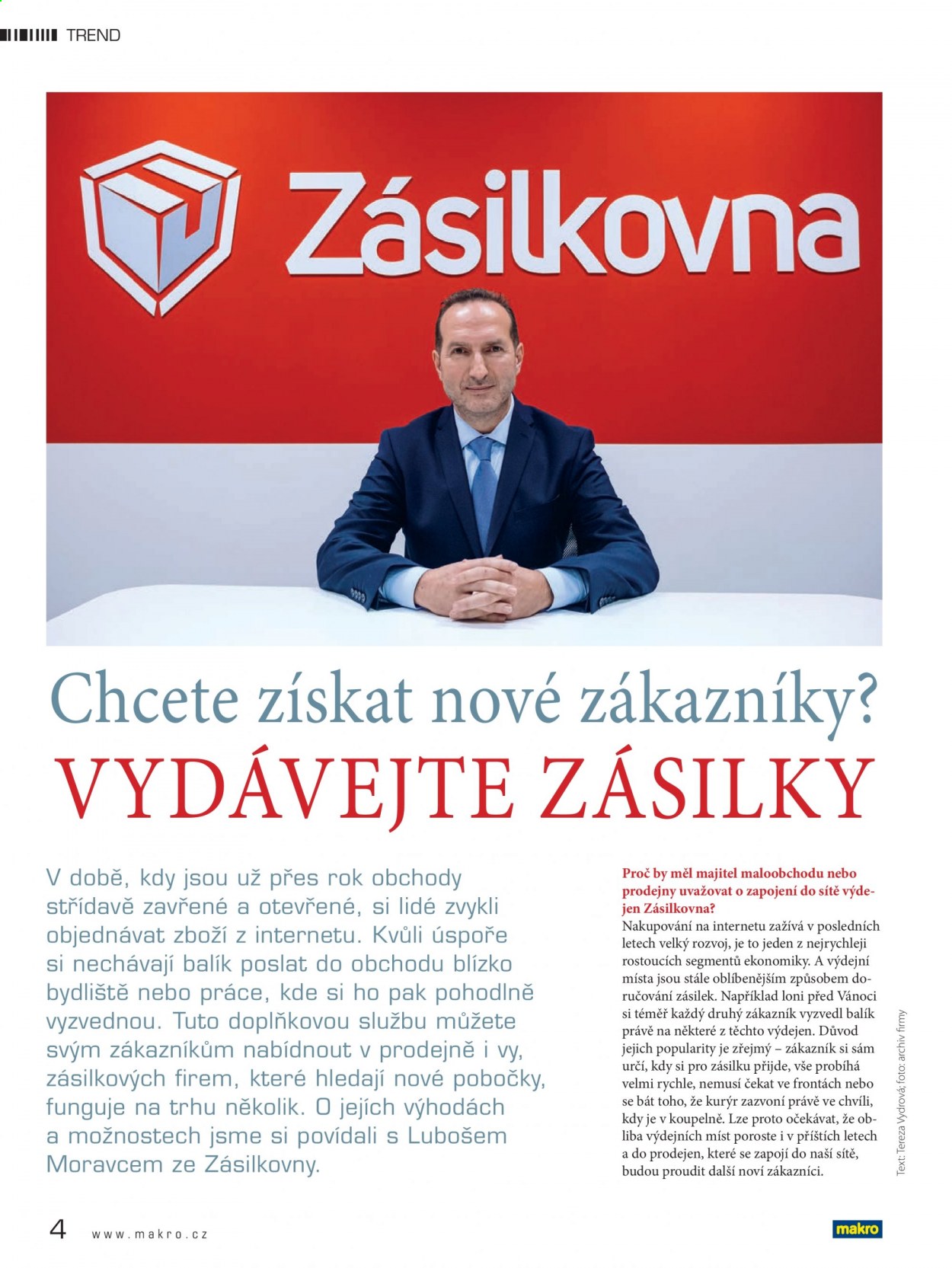 Leták MAKRO. Strana 6