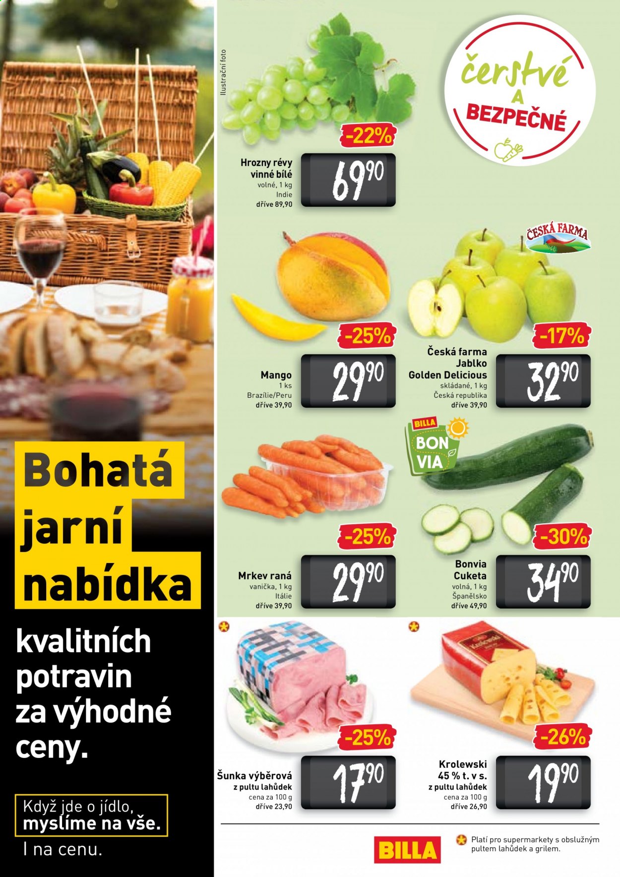Leták BILLA - 6.4.2021 - 13.4.2021. Strana 2