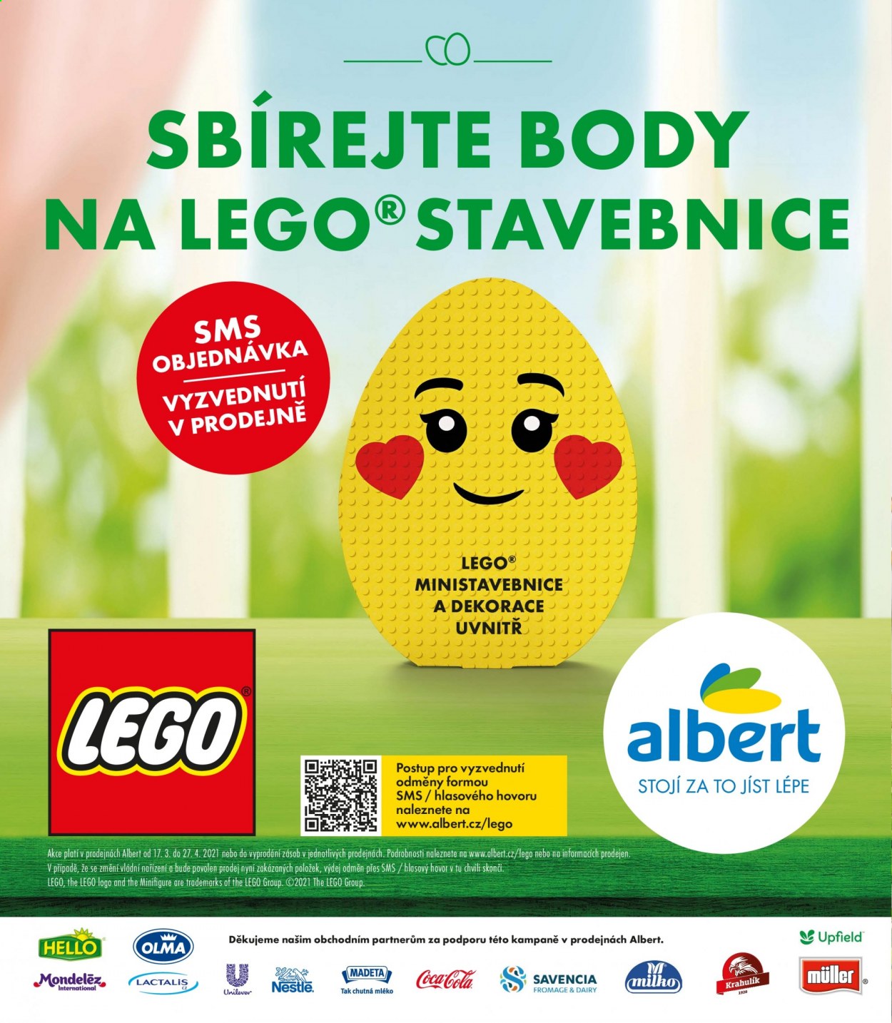thumbnail - Leták Albert - 7.4.2021 - 4.5.2021 - Produkty v akci - dekorace, LEGO, stavebnice. Strana 2.