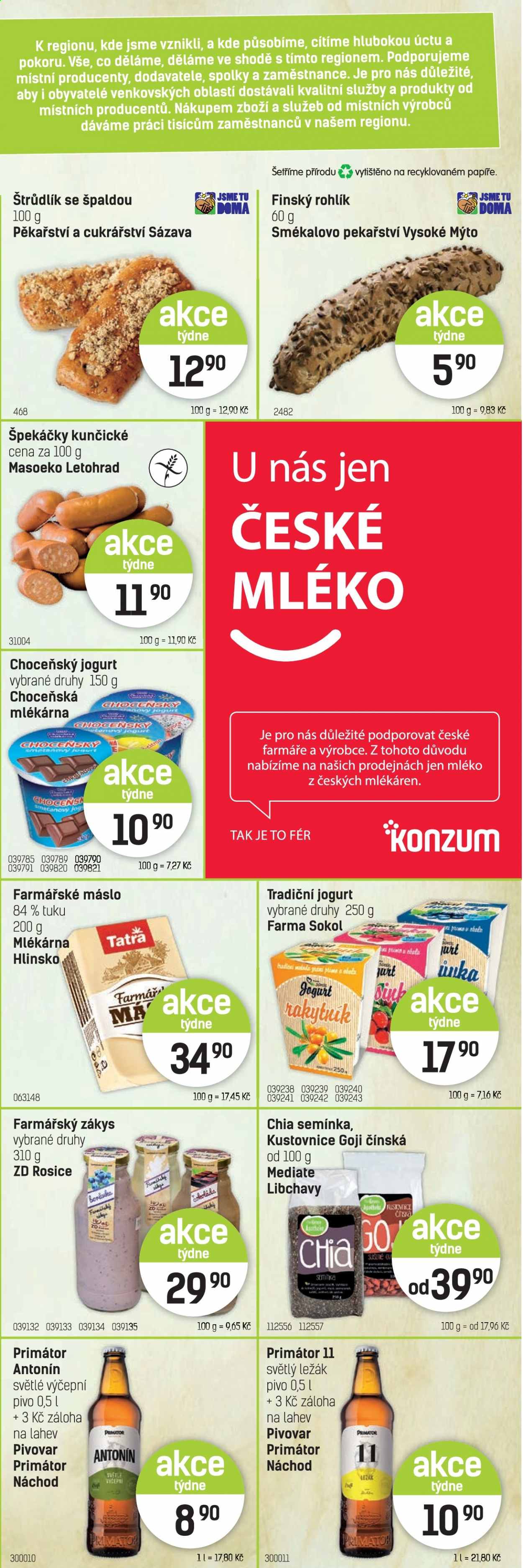 Leták Konzum - 7.4.2021 - 20.4.2021. Strana 3