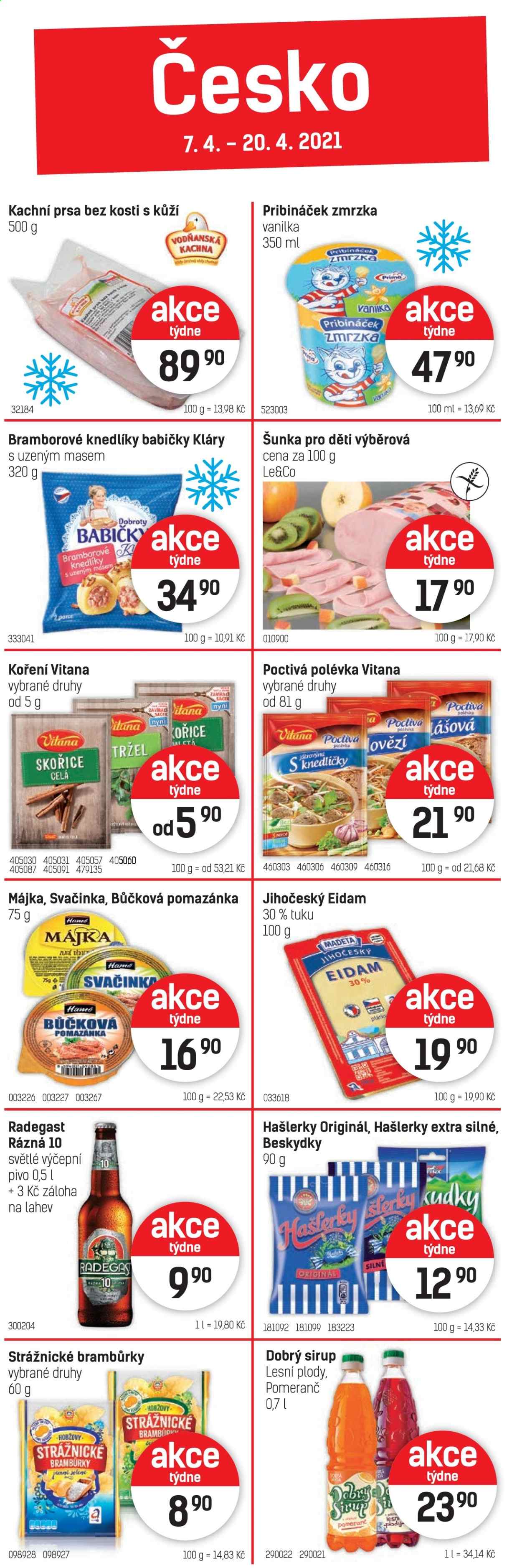 Leták Konzum - 7.4.2021 - 20.4.2021. Strana 4