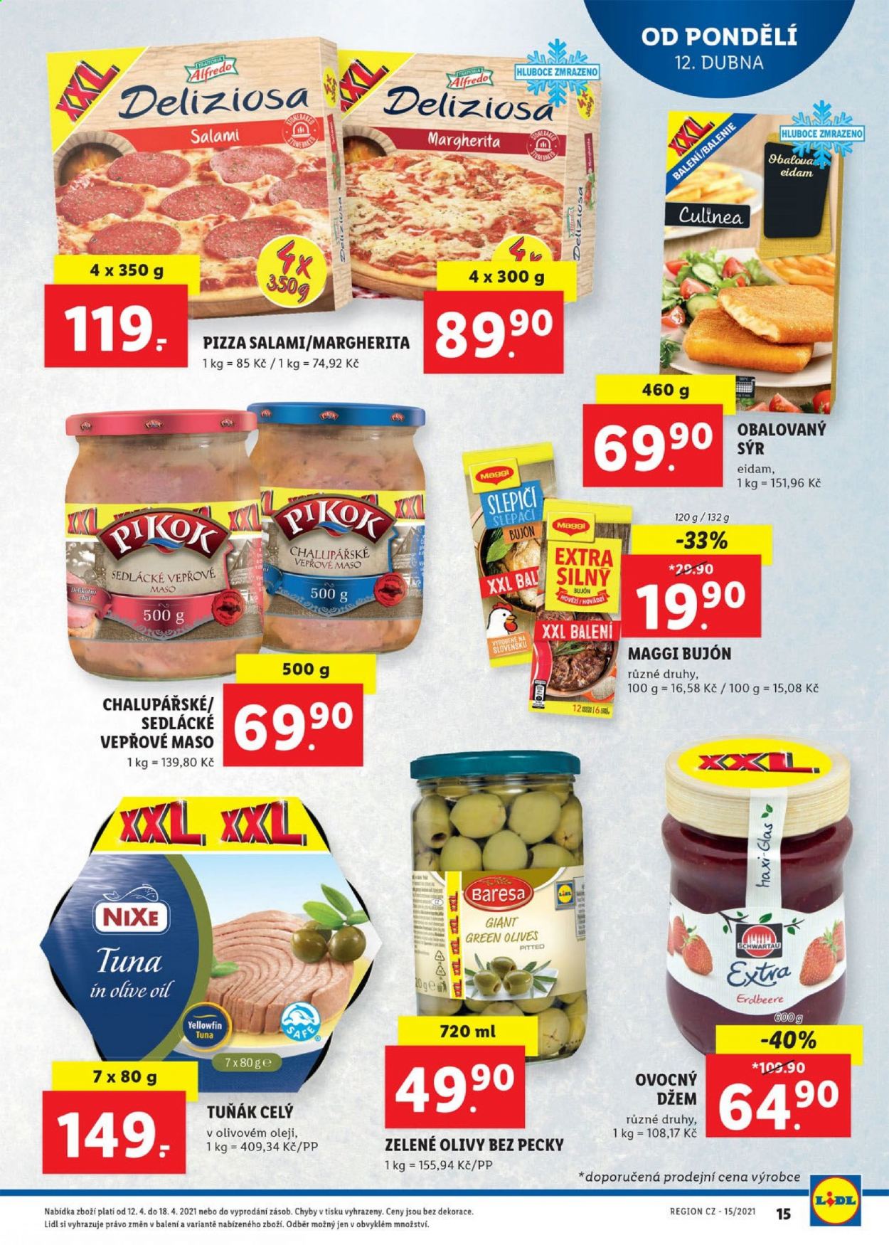 Leták Lidl - 12.4.2021 - 18.4.2021. Strana 15