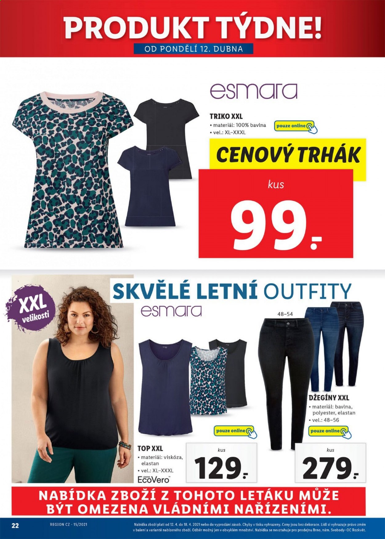 Leták Lidl - 12.4.2021 - 18.4.2021. Strana 22