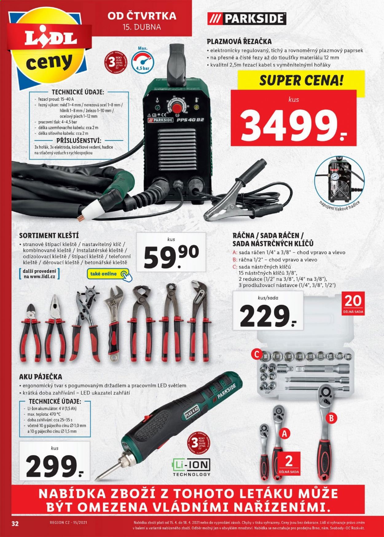 Leták Lidl - 12.4.2021 - 18.4.2021. Strana 32