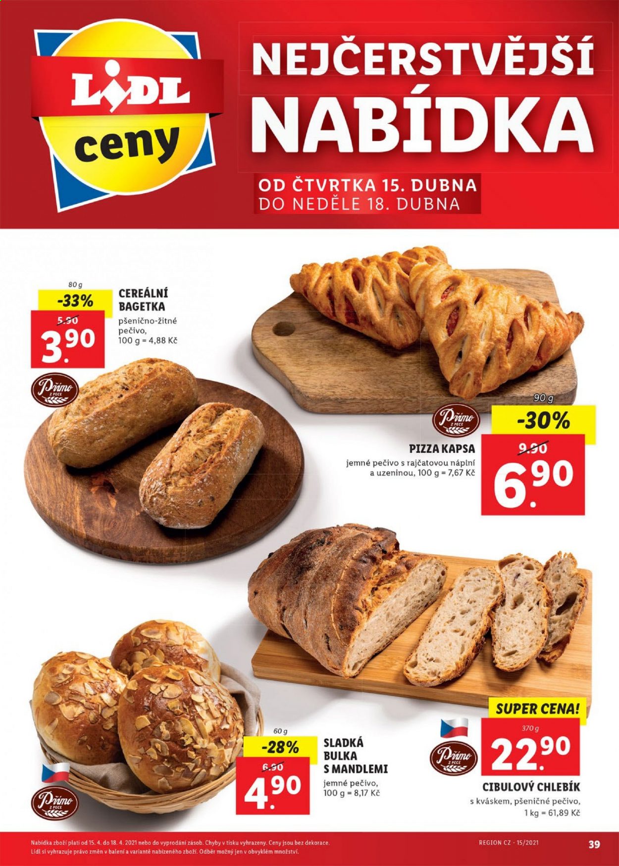 Leták Lidl - 12.4.2021 - 18.4.2021. Strana 39
