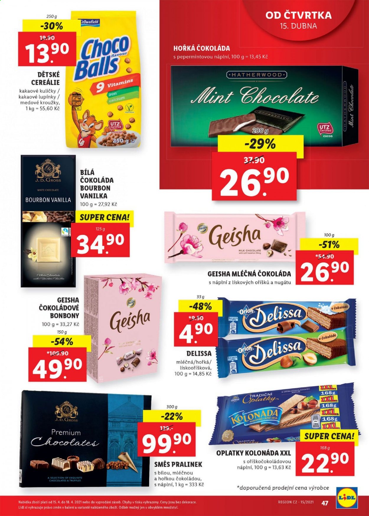 Leták Lidl - 12.4.2021 - 18.4.2021. Strana 47